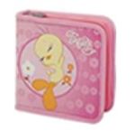 Tweety 40 Cd Wallet Colour::pink