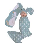 Wrap Set Swaddle Set Duck Egg Goose