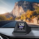 Kaolali Head Up Display For Car Digital Speedometer Display GPS+OBD2 Dual System Smart Gauge Mph Clock Rpm Over Speed Alarm Odom