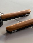Land Cruiser 79 Front Armrest With Cup Holder Black Frame With Diesel Toffee Leather For