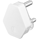 Ellies 16A Screw On Plug Top - White
