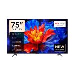 Google Tcl 75-INCH Qled Ultra HD 4K Tv 75P8K 2025 Edition