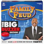 Spin Master Family Feud Big Buzzer Game Amazon Exclusive Buzz In" With The Electronic Buzzer Board Game For Hilarious Family Fun