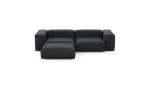 Three Module Chaise Sofa - Linen - Anthracite - 272CM X 199CM