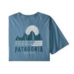 Mens Tube View Organic T-Shirt - Mountain Yellow XL