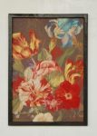 Iris Floral Picture Framed – 71X50CM