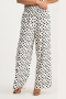 Amara Spot Linen Ankle Grazer - XS