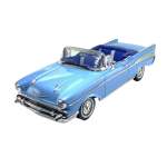 1:18 1957 Chevy Bel Air Convertible - Light Blue