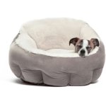 Best Friends Deep Dish Ilan Cuddler Pet Bed - Grey mini Waggs Online Pet Shop