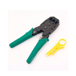 Crimping Tool Kit Network Cable Crimper With Wire Stripper & Cutter For Ethernet & Telephone Cables