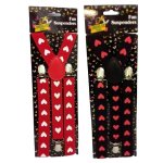 - Suspenders Dress Up Suspenders - Pack Of 2 Black And Red