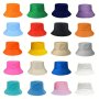 Candy. Candy Color Casual Bucket Hat Simple Breathable Unisex Basin Hats Lightweight Sunscreen Fisherman Cap For Women Men