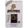 Sterling Silver 24K Gold Plated Earrings - Smooth Hinged Hoop