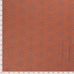 Woven Visse Linen Pebble Mosaic Indigo 19150-006