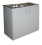 Sink Cabinet With Stainless Steel Sink