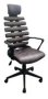Linx Spiral High Back Chair Charcoal Black