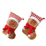 Christmas Hanging Stockings - 2 Piece Xmas Sock