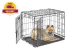 Animal Dog Cage 42" 107 X 71 X 77.5CM Collapsible