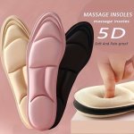 1PAIR 5D Insoles Adjustable Wear-resistant Insoles women's Breathable Running Sports Insoles Memory Foam Sole