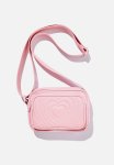 Cotton On Ciara Cross Body Bag - Blush Pink heart