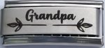 9MM Laser Italian Charm - Grandpa Superlink