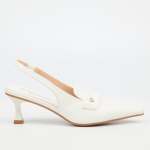 Josy 1 Low Heel - White - White 8
