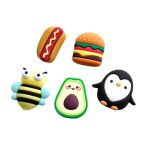 5PCS Cartoon Cable Ios & Android USB & Headset Charger Protectors Set