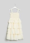 PoP Candy Tiered Dress - Off White