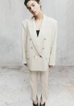 Double-breasted Blazer - Light Beige