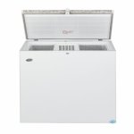 Zero Appliances 250 Litre Gas Electric White Chest Freezer
