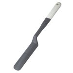 Silicone Offset Spatula Grey