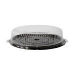 Plastic Clear Tart Dome & Base 263 D X75MM 214 8 1 5
