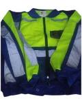Pioneer Metro Reflective Jacket Detachable Sleeve Lime navy