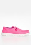 Wendy Stretch Canvas Slip-on - Neon Pink