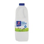 Clover Full Cream Milk Fresh 2L
