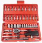 Jiageng JG20375086 Set Of 46 Tool Socket Wrenches