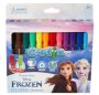 Disney Frozen 12 Capfix Connectable Fibre Markers - Multi Color