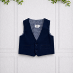 Dean Waistcoat – Navy