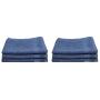 Eqyptian Collection Towel -440GSM -guest Towel -pack Of 6 -denim
