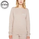 Hurley Ladies Script Embroidered Crew Fleece - Galnut - XL
