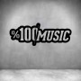 100% Music - L 1000 X H 370MM / Matt Silver