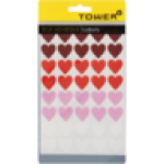 Heart Labels 160 Pack