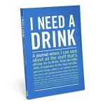 Knock Knock I Need A Drink Inner-truth Journal Large 7 X 9.5-INCHES