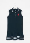 Polo Girls Sleeveless Golfer Dress - Navy