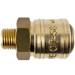 Gav Brass Quick Coupler 1 4"M
