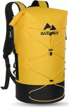 Marchway Floating Roll Top Dry Bag Flexible Lightweight Tpu Waterproof Backpack 20L 30L 40L With Padded Straps For Boating Kayak