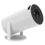 1080P Full HD Portable Projector With 180 Degree Rotation - White