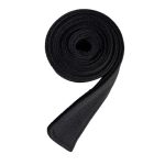 Women Woolen Overcoat Waist Belt Coat Belt Trendy Waist Tie Sash Durable Wide Waist Belt Long For Sweaters Jacket Black