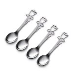 Carrol Boyes Teaspoon Set Of 4 - Daffodil