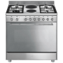 Smeg 90CM Concert Gas/electric Cooker - Stainless Steel SSA92MAX9